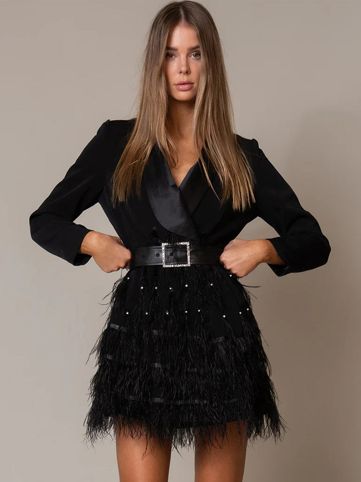 Delicia Blazer Mini Elbise