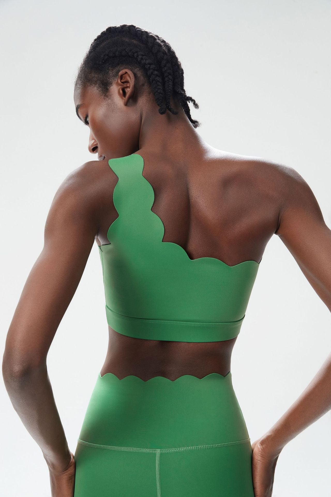 Taraklı Tek Omuz Spor Bra