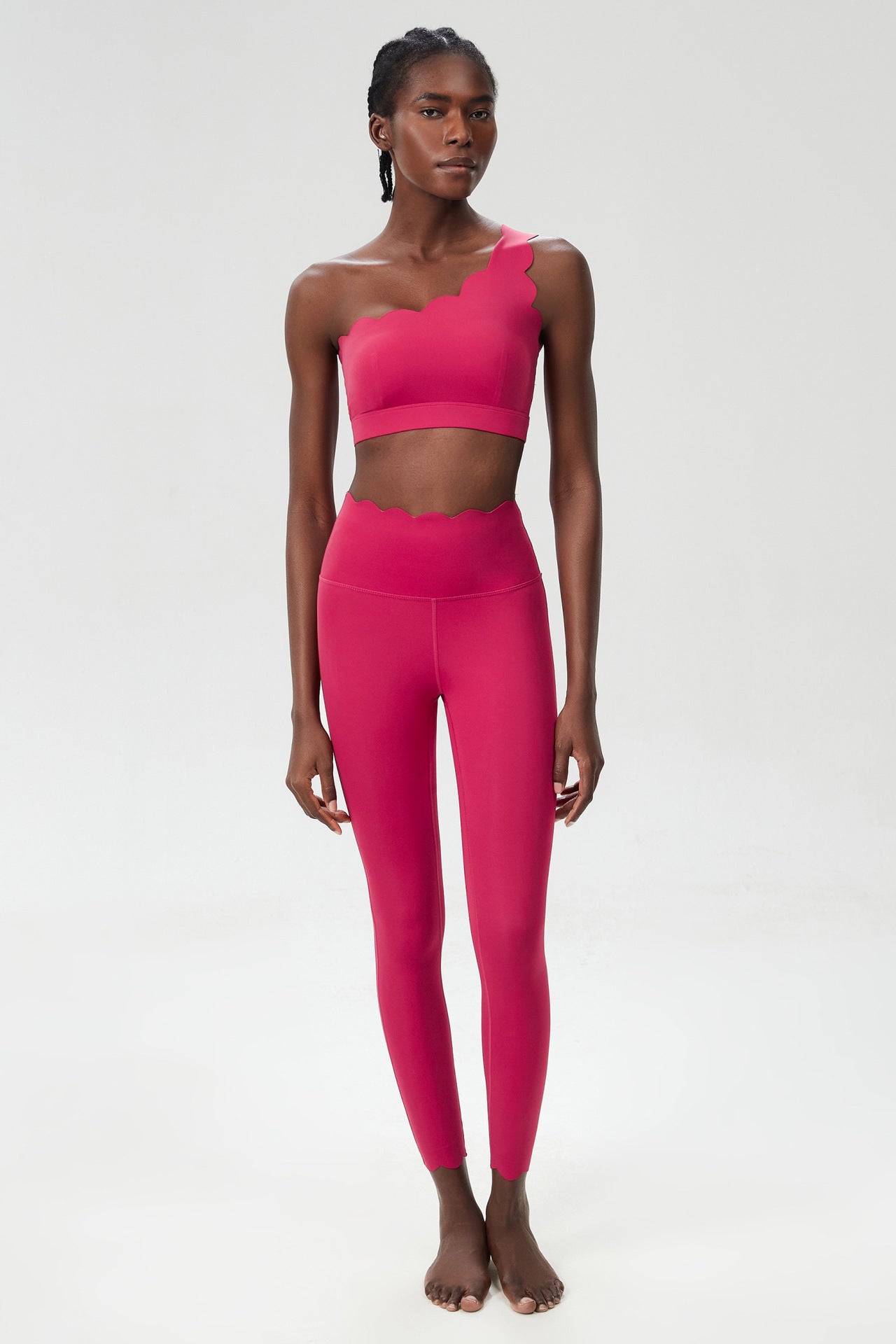 Taraklı Tek Omuz Spor Bra