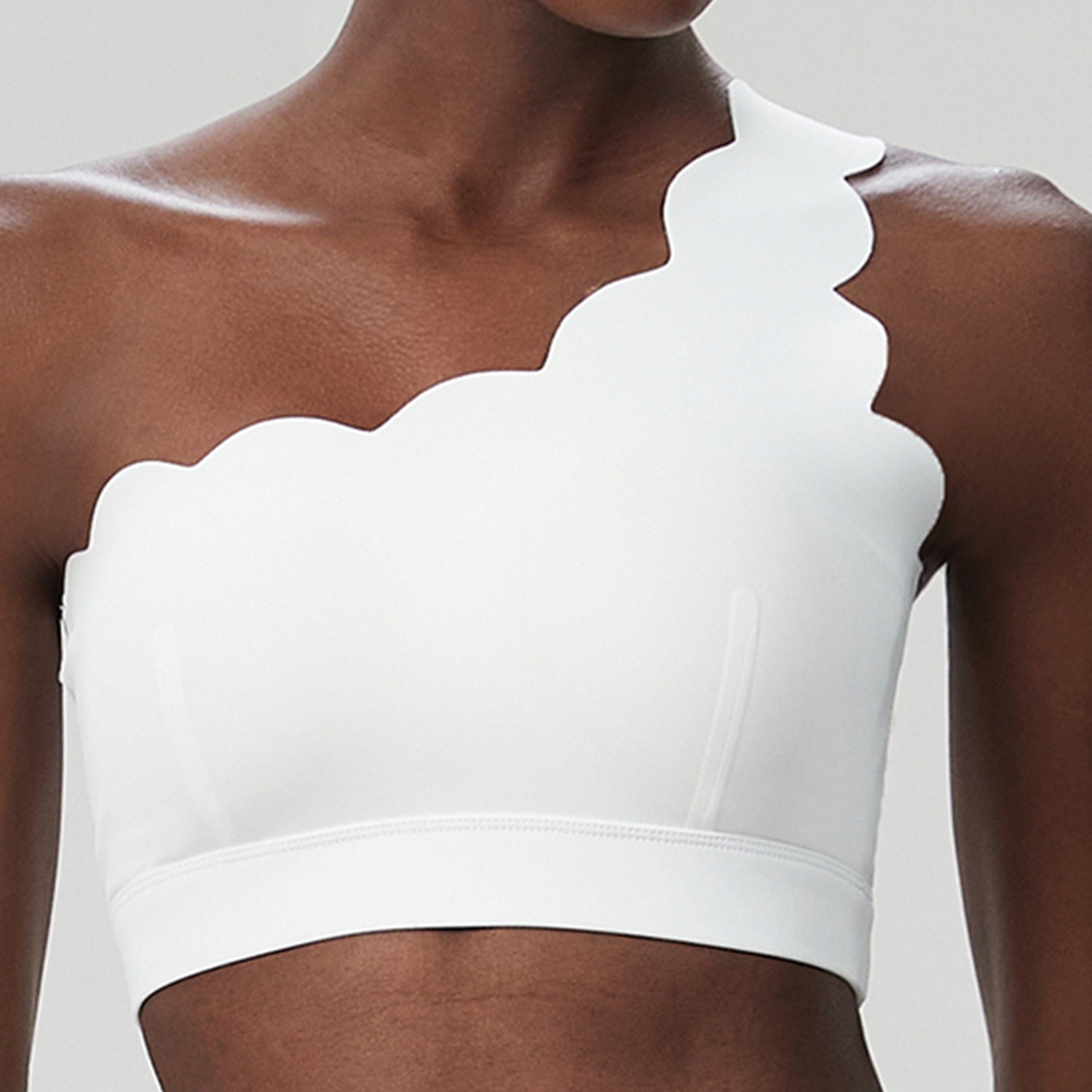 Taraklı Tek Omuz Spor Bra