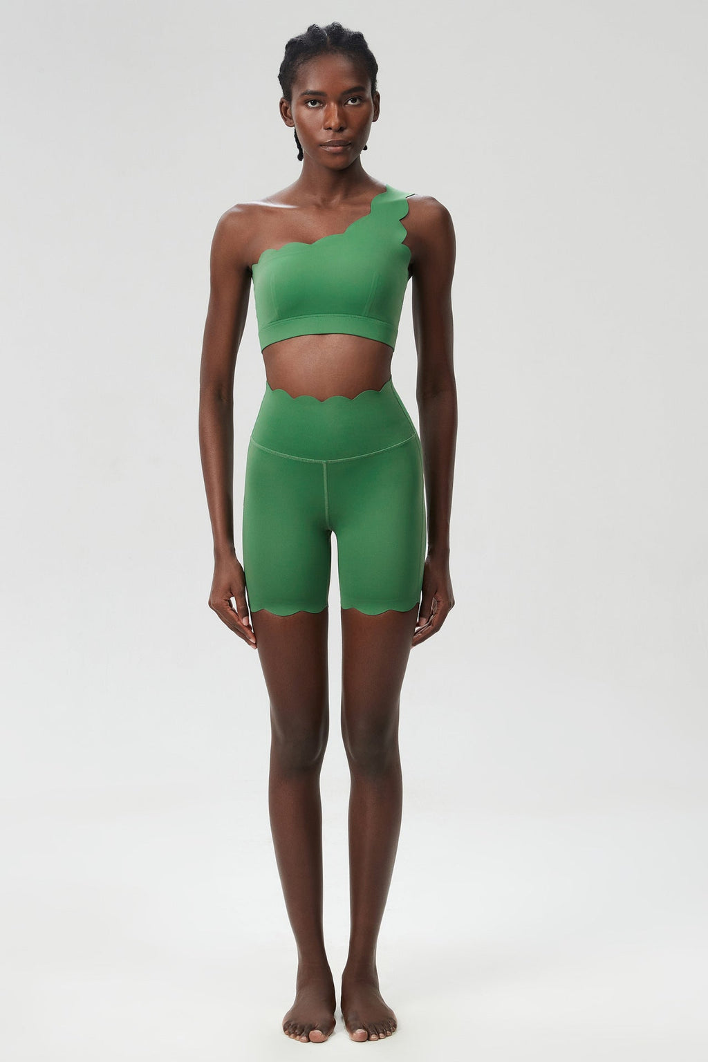 Taraklı Tek Omuz Spor Bra