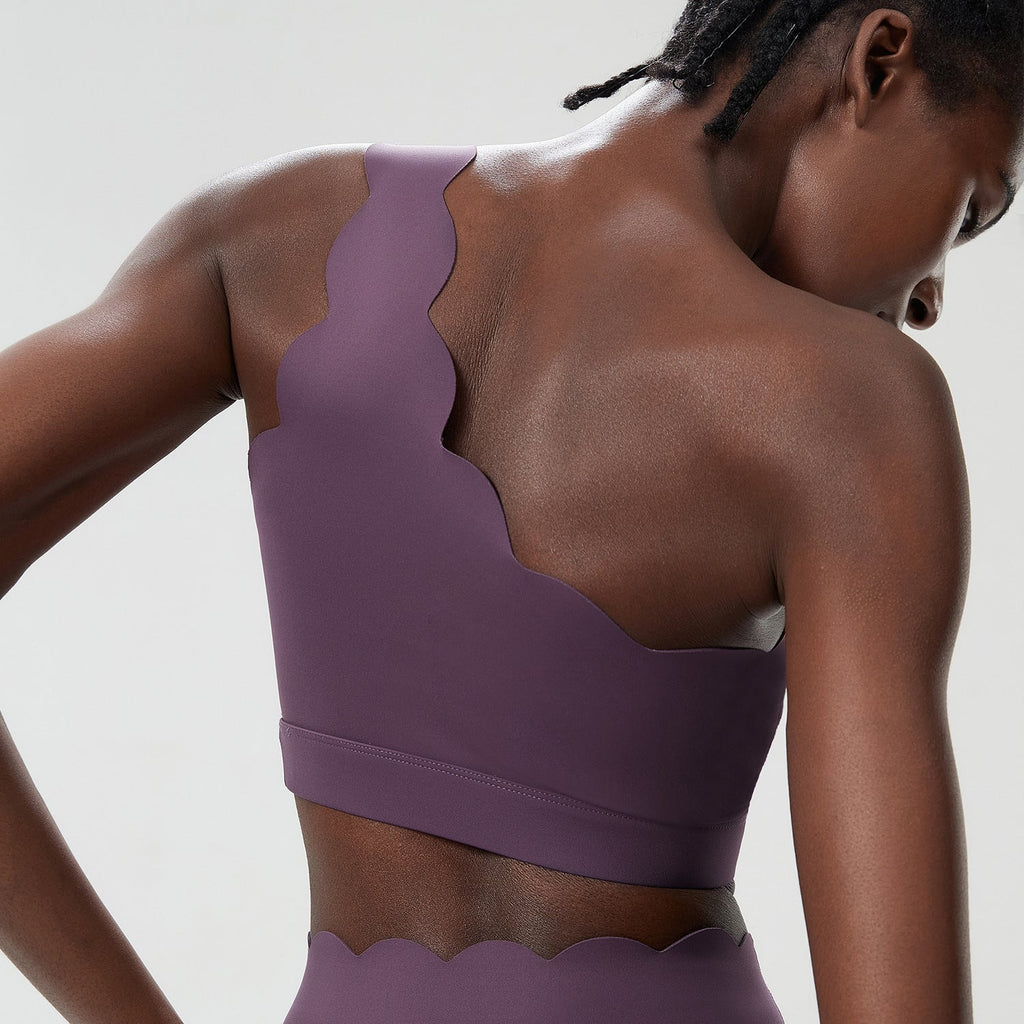 Taraklı Tek Omuz Spor Bra