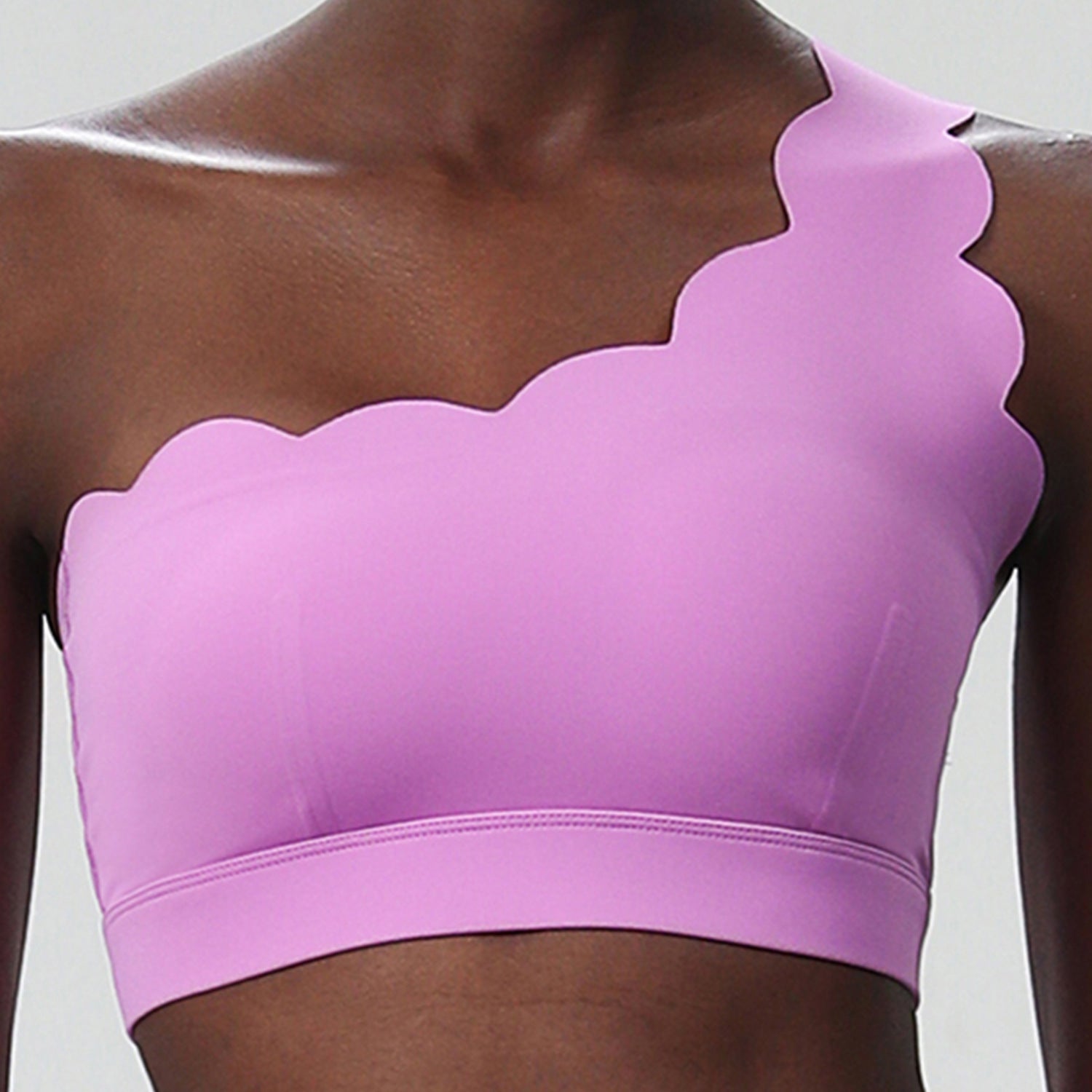 Taraklı Tek Omuz Spor Bra