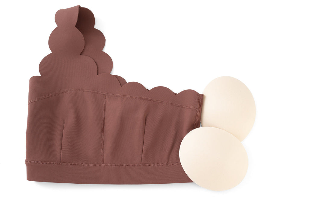 Taraklı Tek Omuz Spor Bra