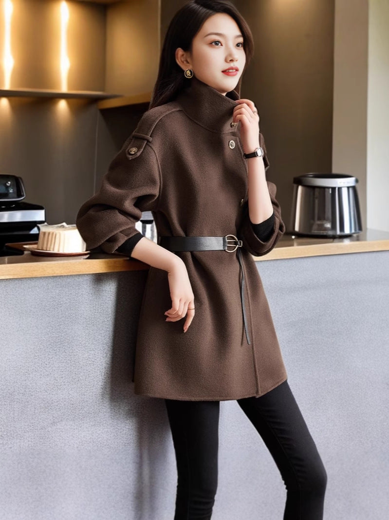 Siyah Peplum Belli Blazer Ceket