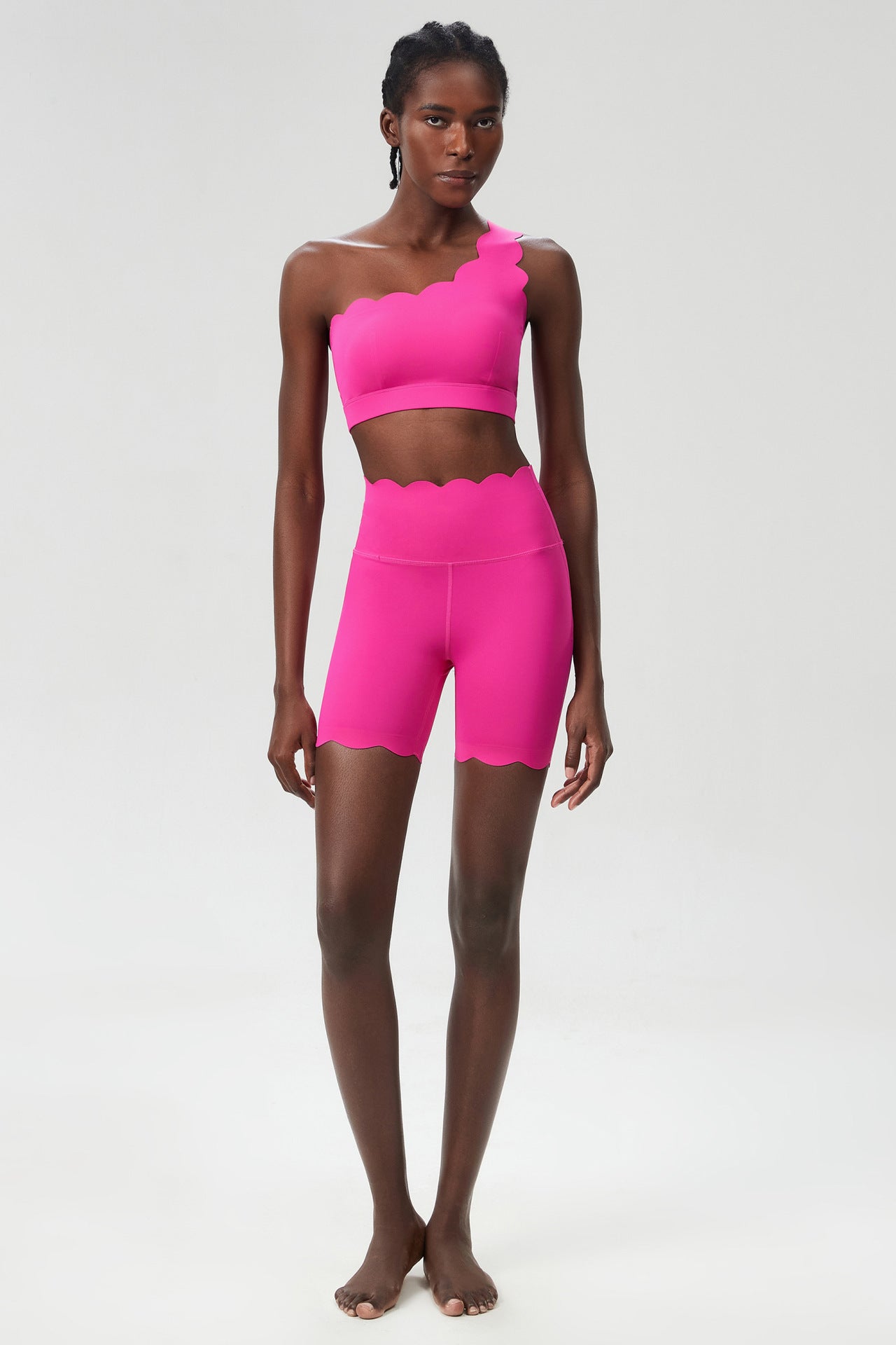 Taraklı Tek Omuz Spor Bra