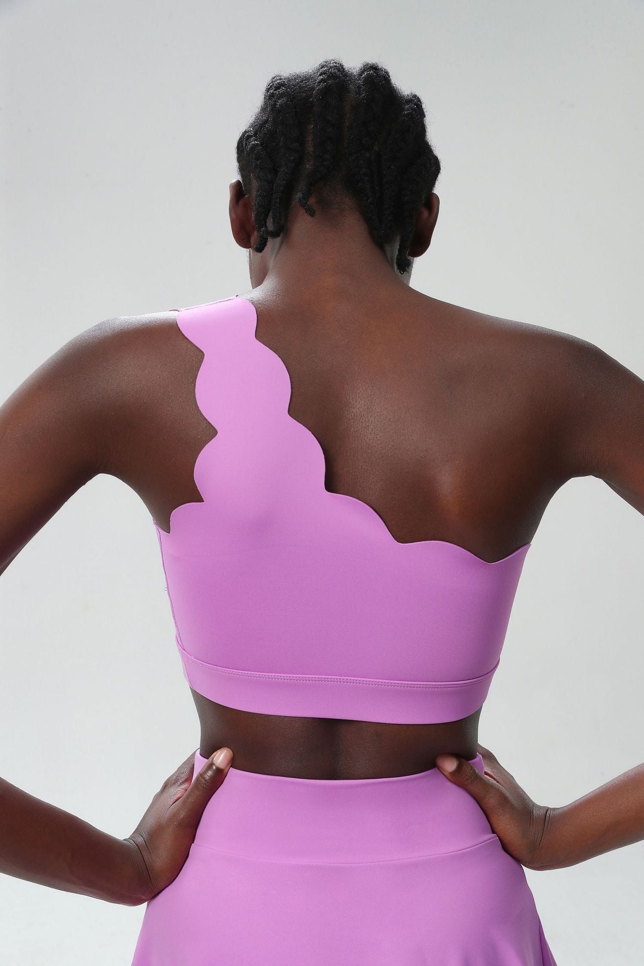 Taraklı Tek Omuz Spor Bra