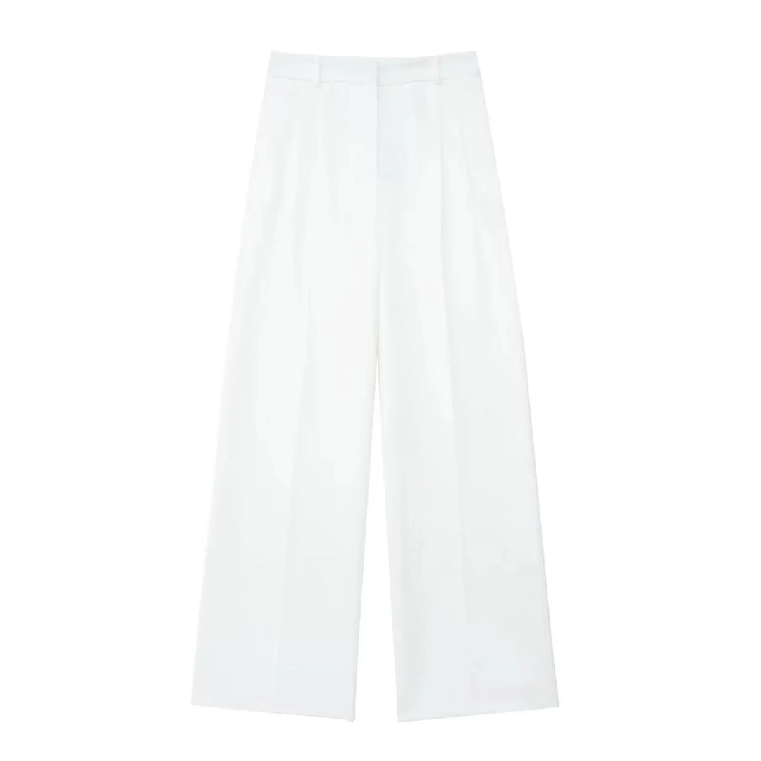 Halter Yaka Yelek ve Pantolon Takımı