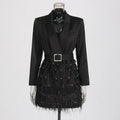 Delicia Blazer Mini Elbise