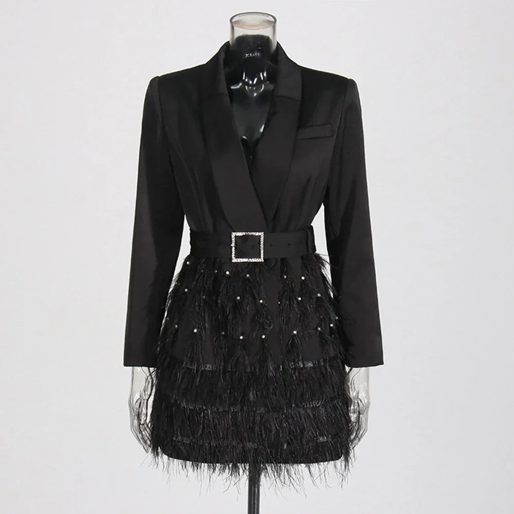 Delicia Blazer Mini Elbise