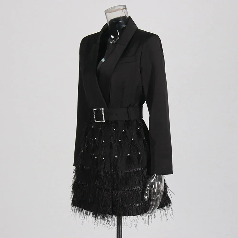 Delicia Blazer Mini Elbise