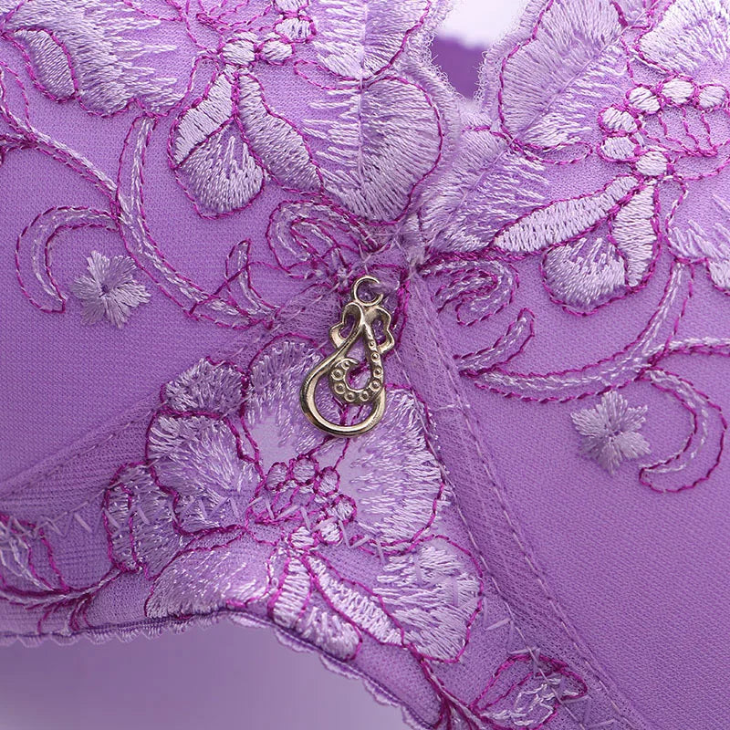 Çiçekli Push Up Sütyen