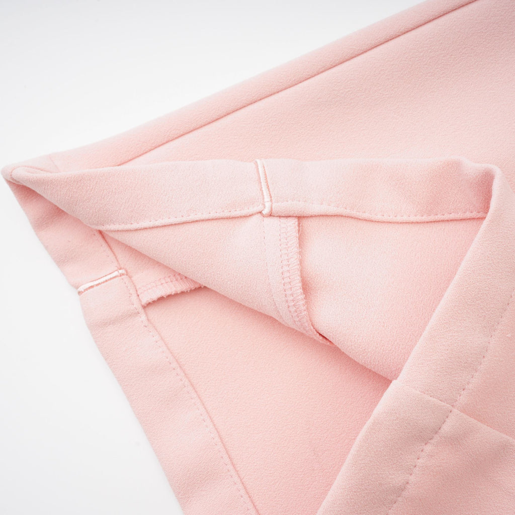 Claretta Renk Bloklu Blazer Ve Pantolon Uyumlu Takım