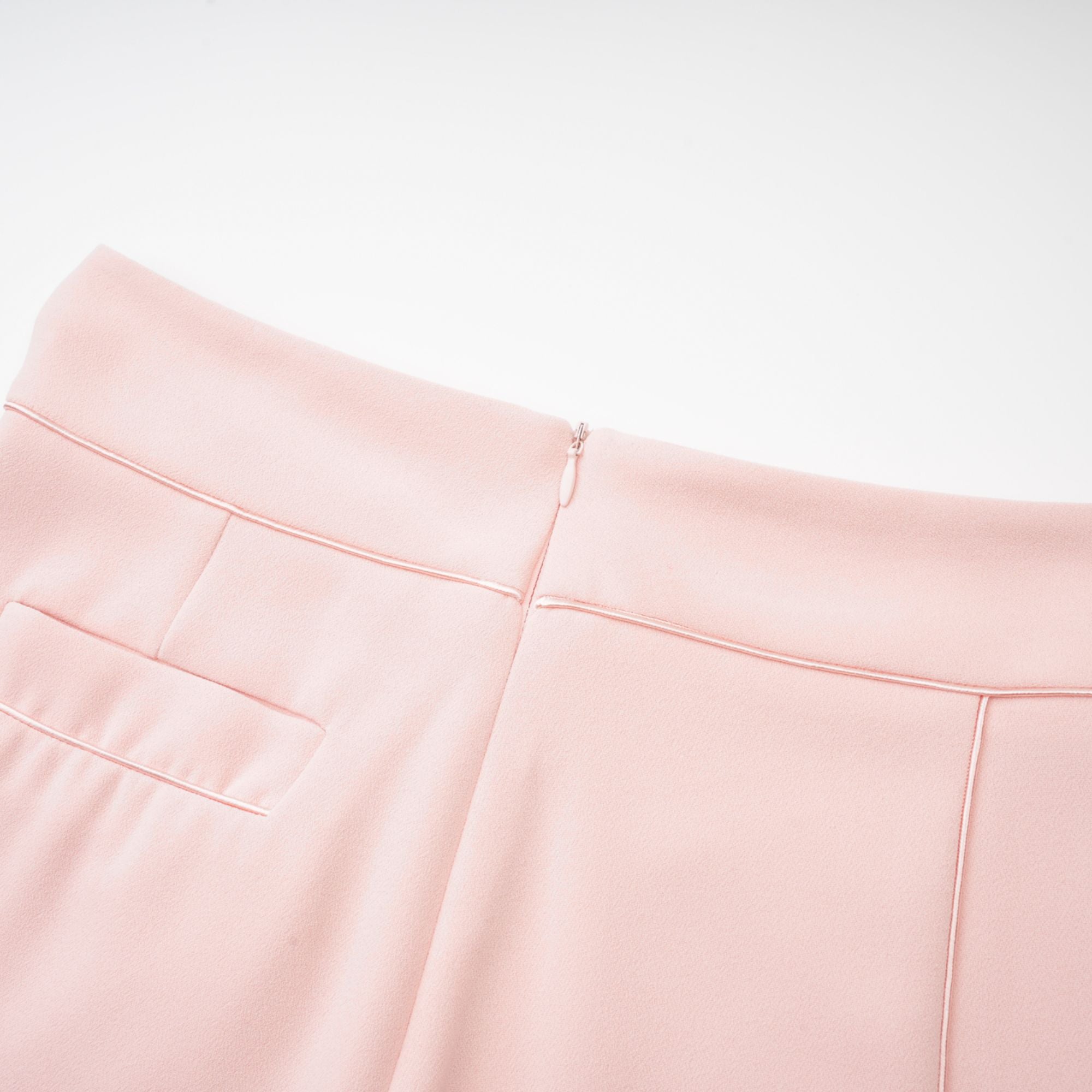 Claretta Renk Bloklu Blazer Ve Pantolon Uyumlu Takım