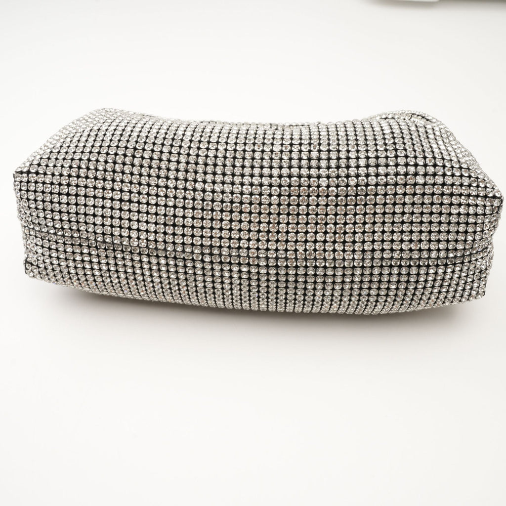 Madeleine kristal süslemeli tote çanta