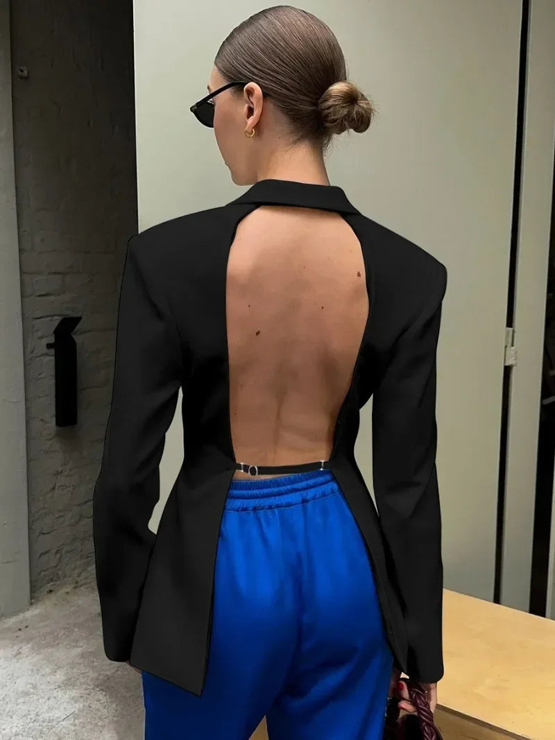 Sırt Detaylı Blazer