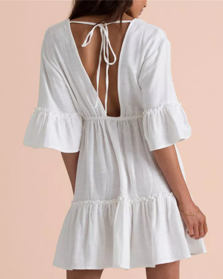 Ibiza Stil Elbise - Riosso