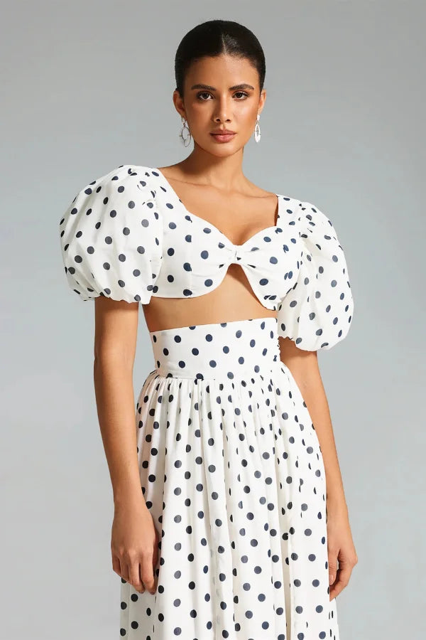 Atarrah Puantiyeli Üst Etek Takım