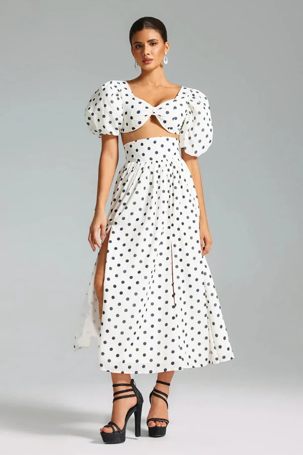 Atarrah Puantiyeli Üst Etek Takım