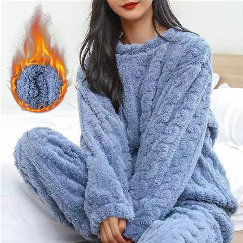 Emma Yumuşak Polar Pijama Takımı - Riosso