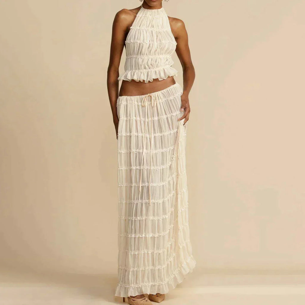 Monica Bağcıklı İki Parça Set - Riosso