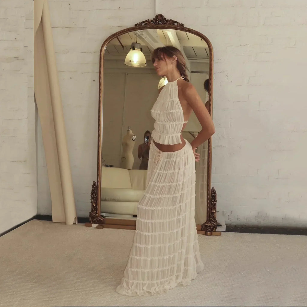 Monica Bağcıklı İki Parça Set - Riosso