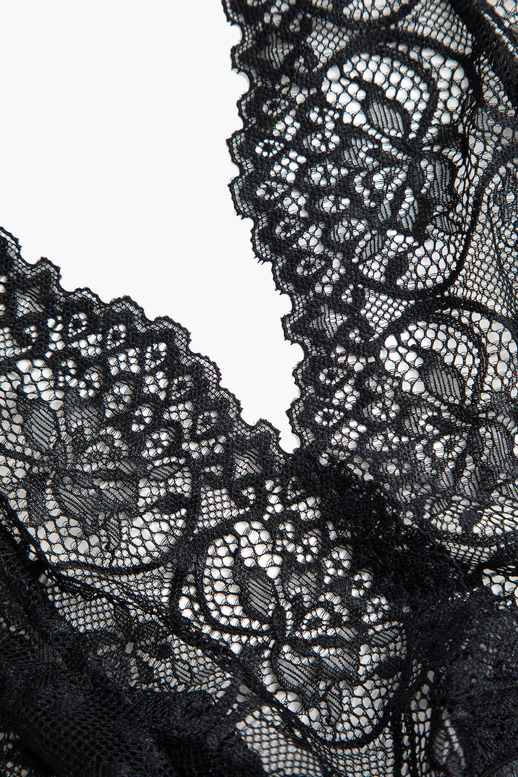 Düz Dantel Kesik Detaylı Jartiyer Takımı