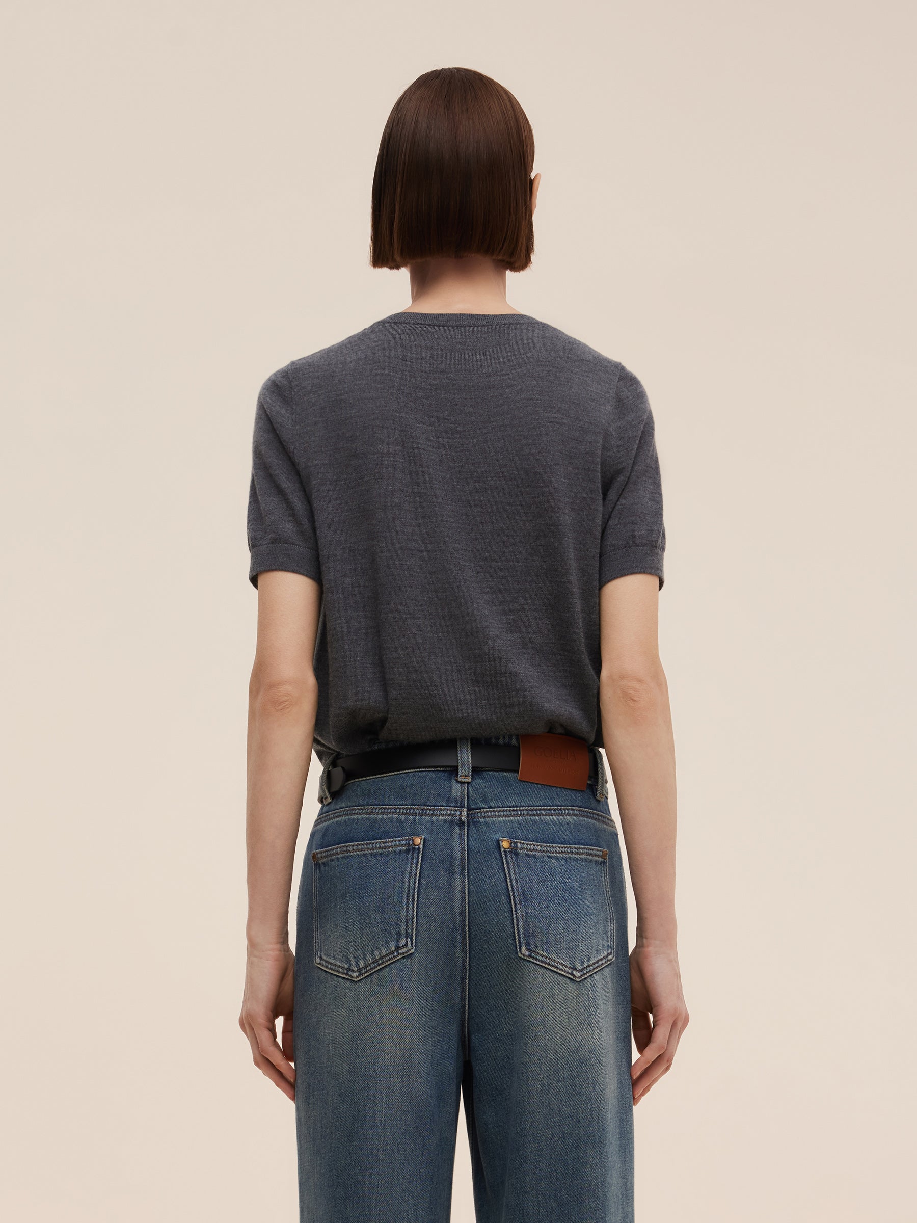 Yün  Desenli Kadın Triko Üst