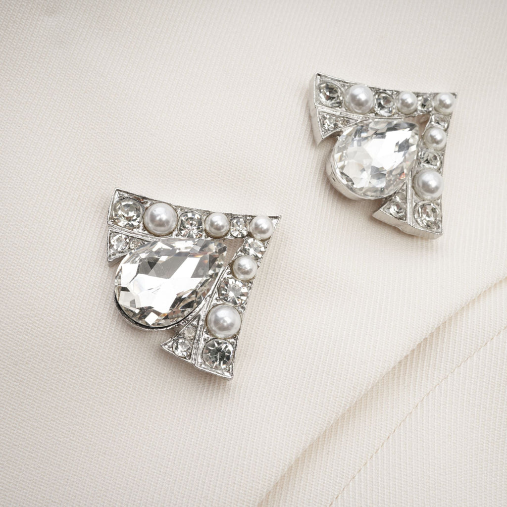 Caitlin Beyaz Suni Kürk Ceket Ve Etek Eşleştirme Seti