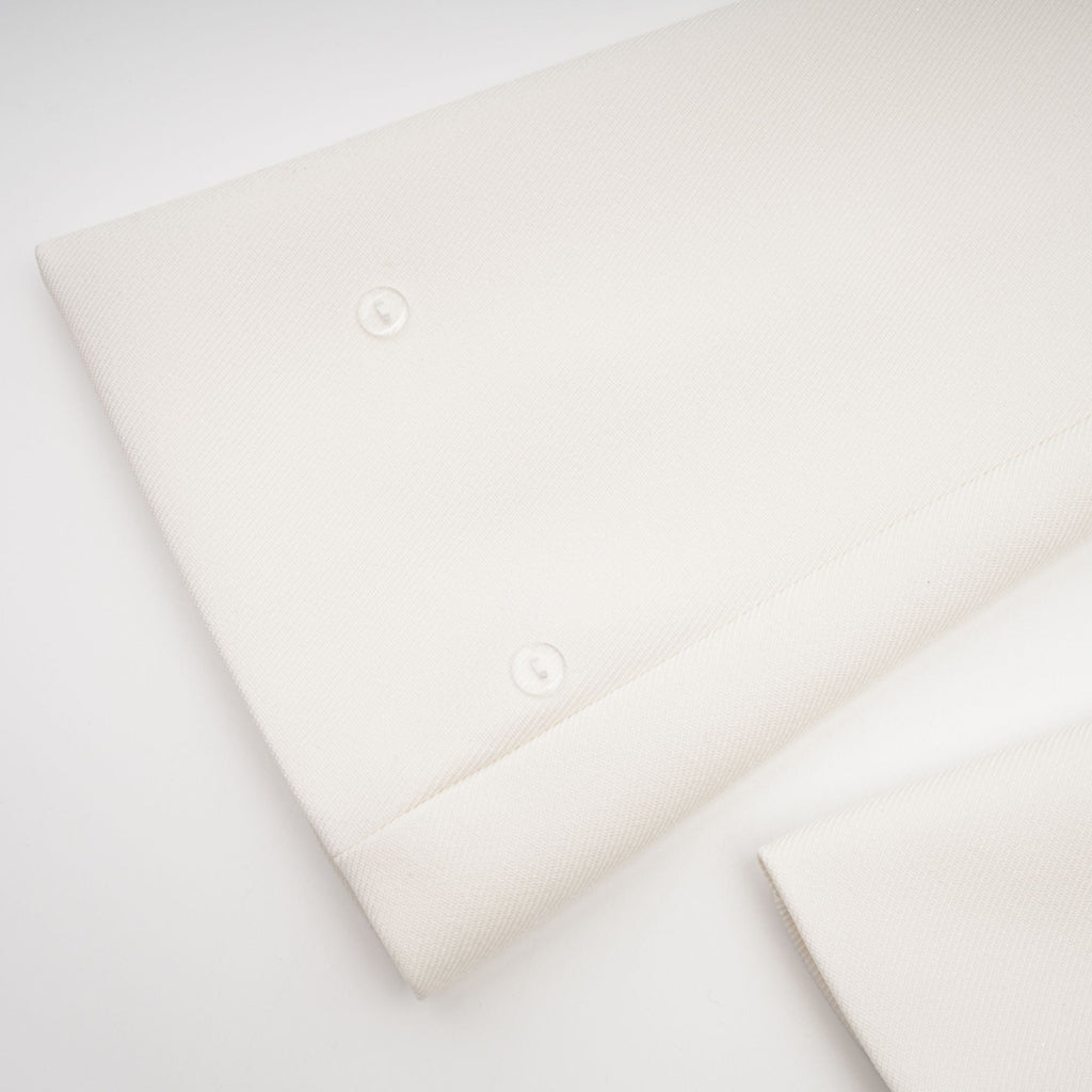 Caitlin Beyaz Suni Kürk Ceket Ve Etek Eşleştirme Seti