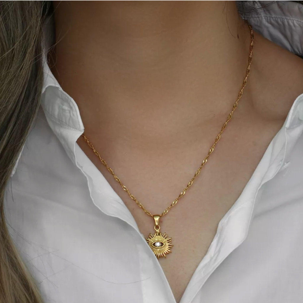 Güneş Gözlü Kolye - Riosso