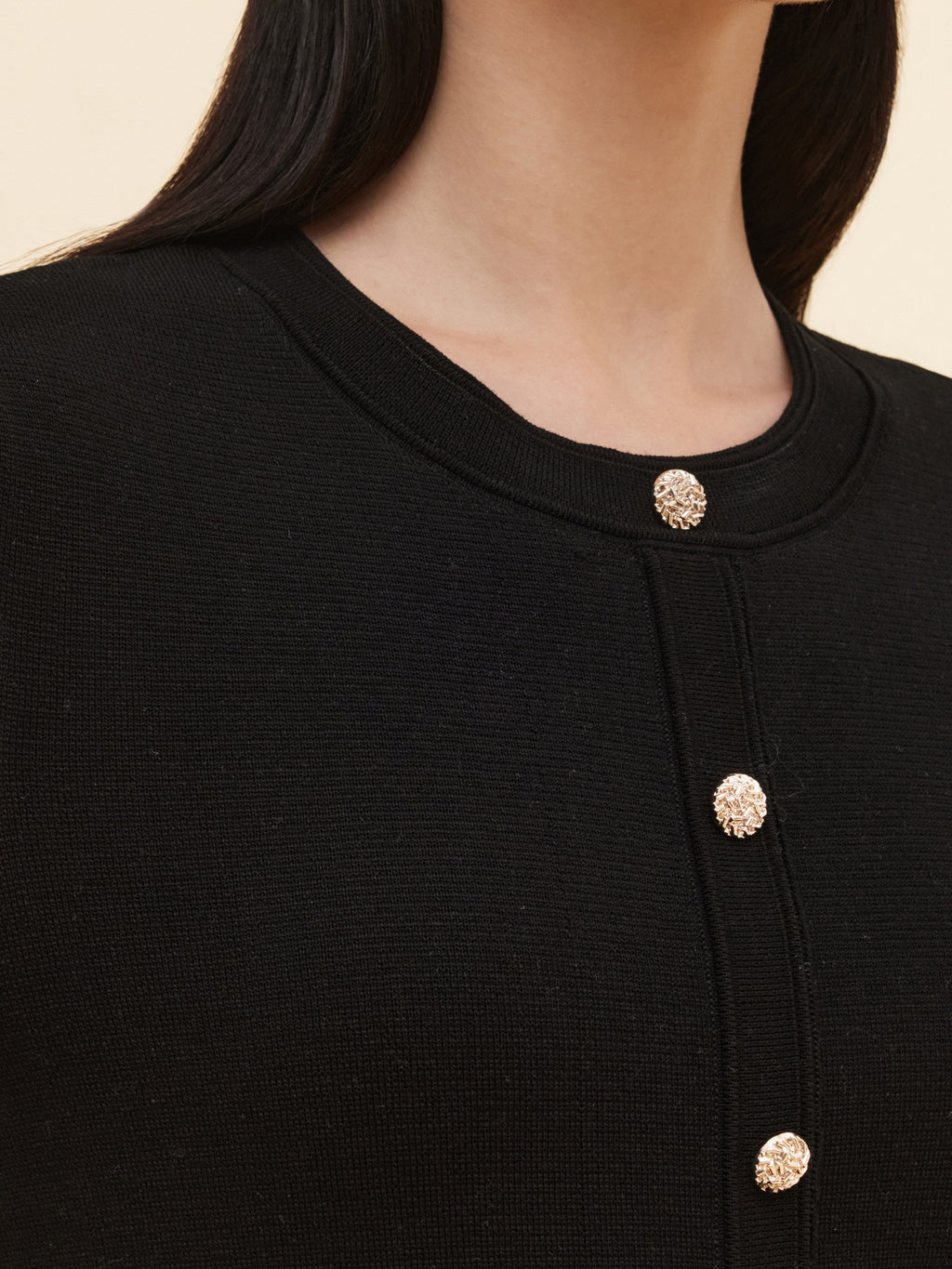 Bloklu Kadın Triko Mini Elbise