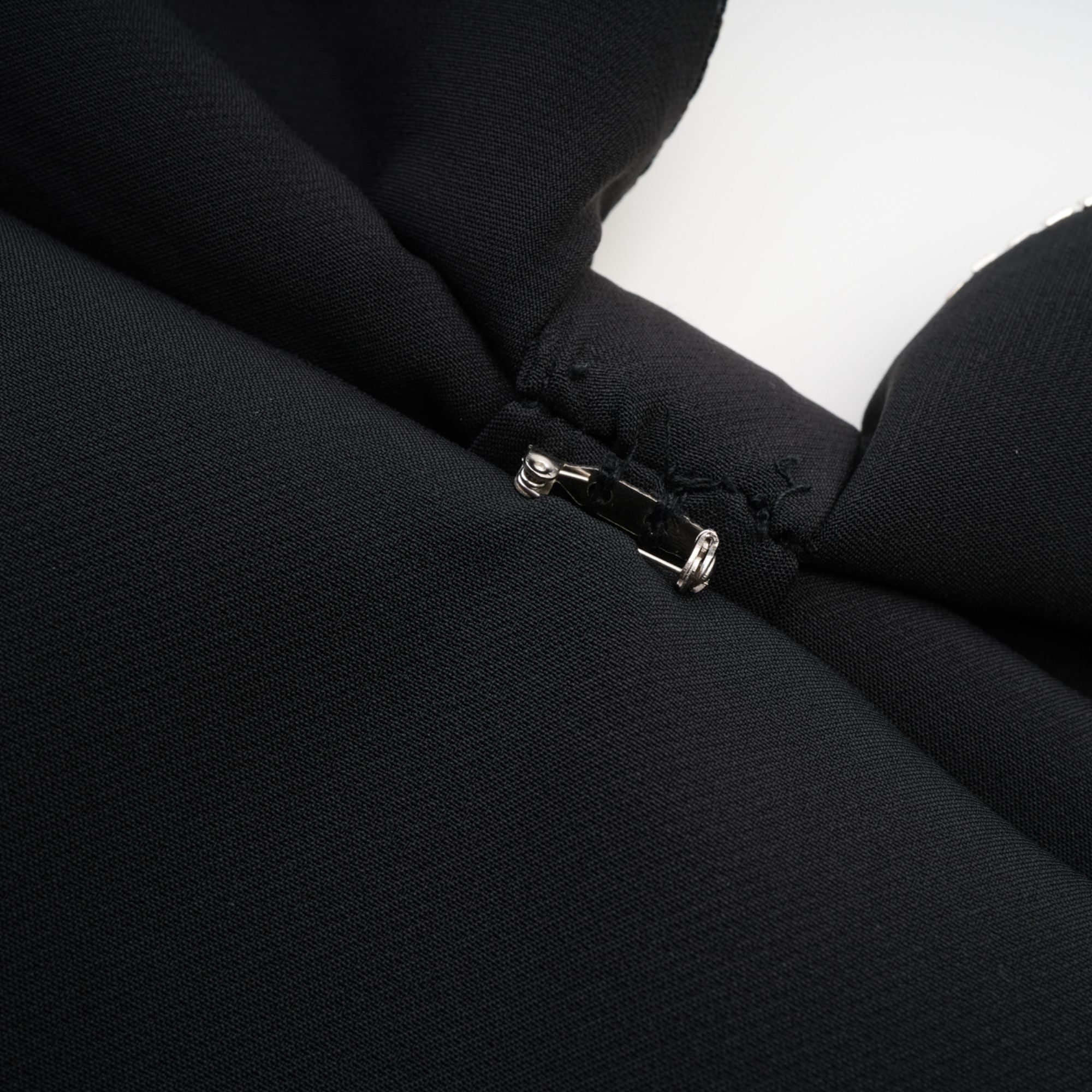 Kurdela Detaylı İşleme Mini Elbise