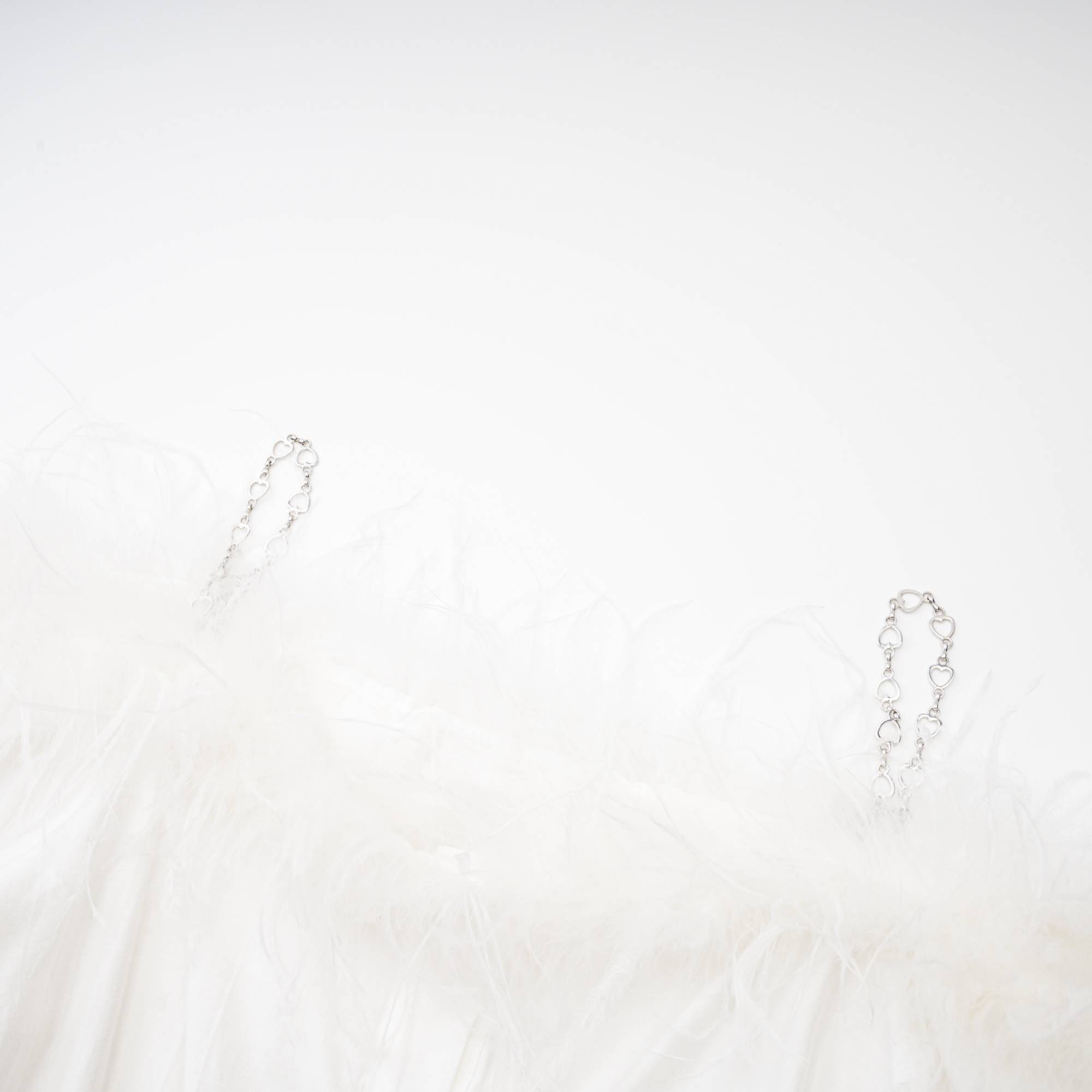 Jineva Tüy Süslemeli Zincir Askı Bol Gömlek