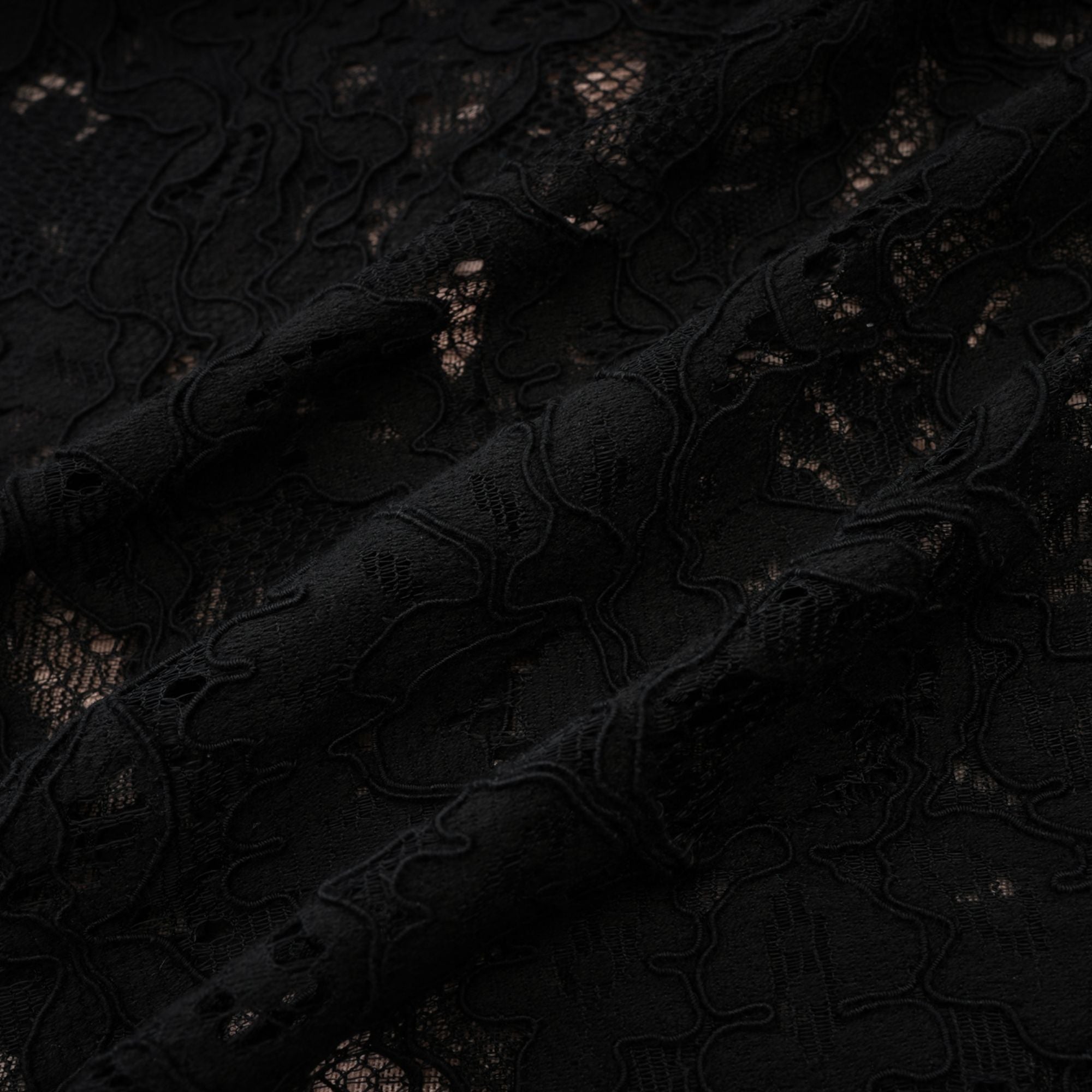 Kylitha Siyah Dantel Kurdeleli Mini Elbise