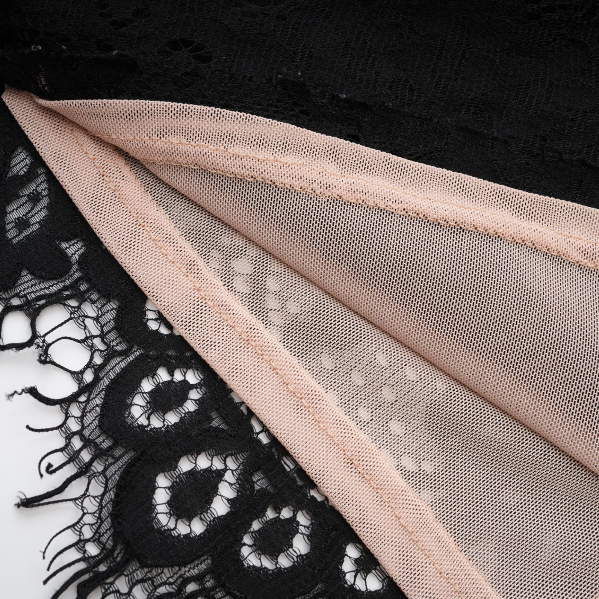 Kylitha Siyah Dantel Kurdeleli Mini Elbise