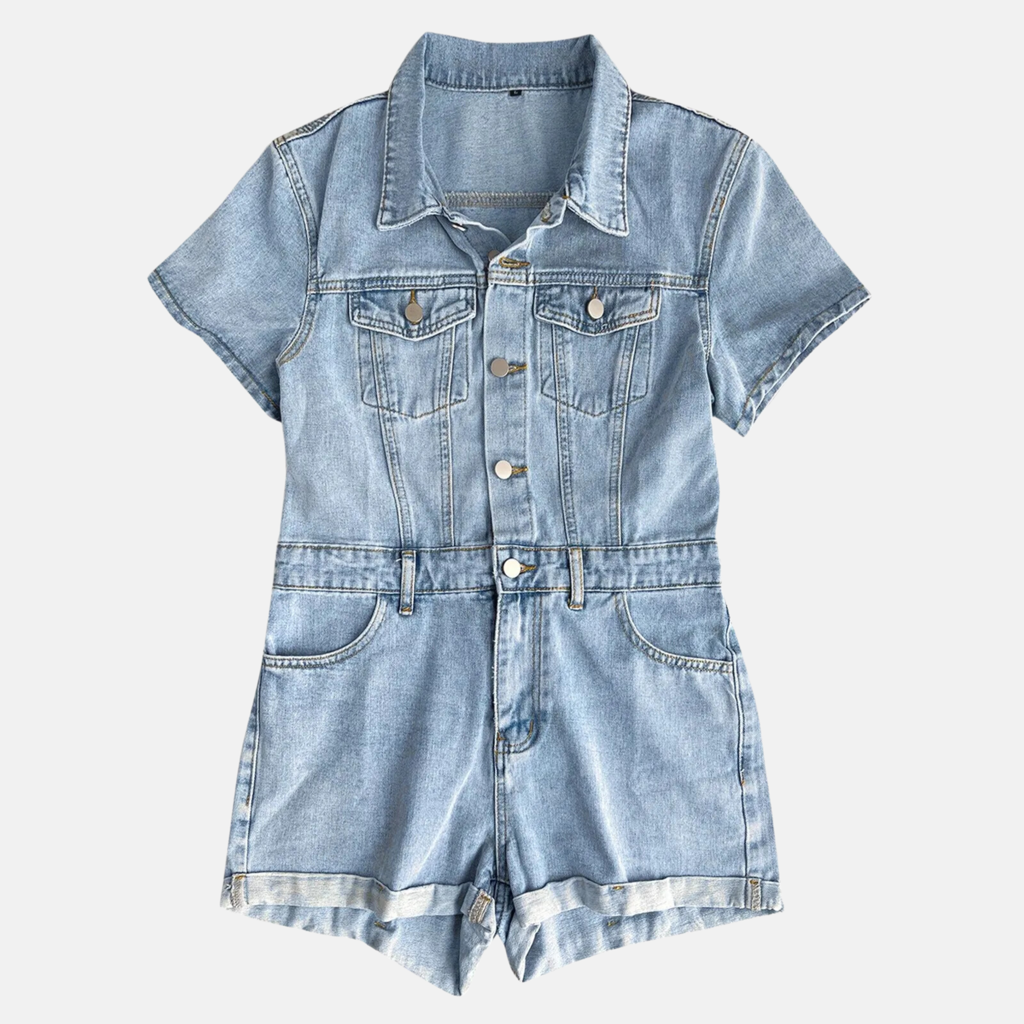 Macacão Denim Tulum