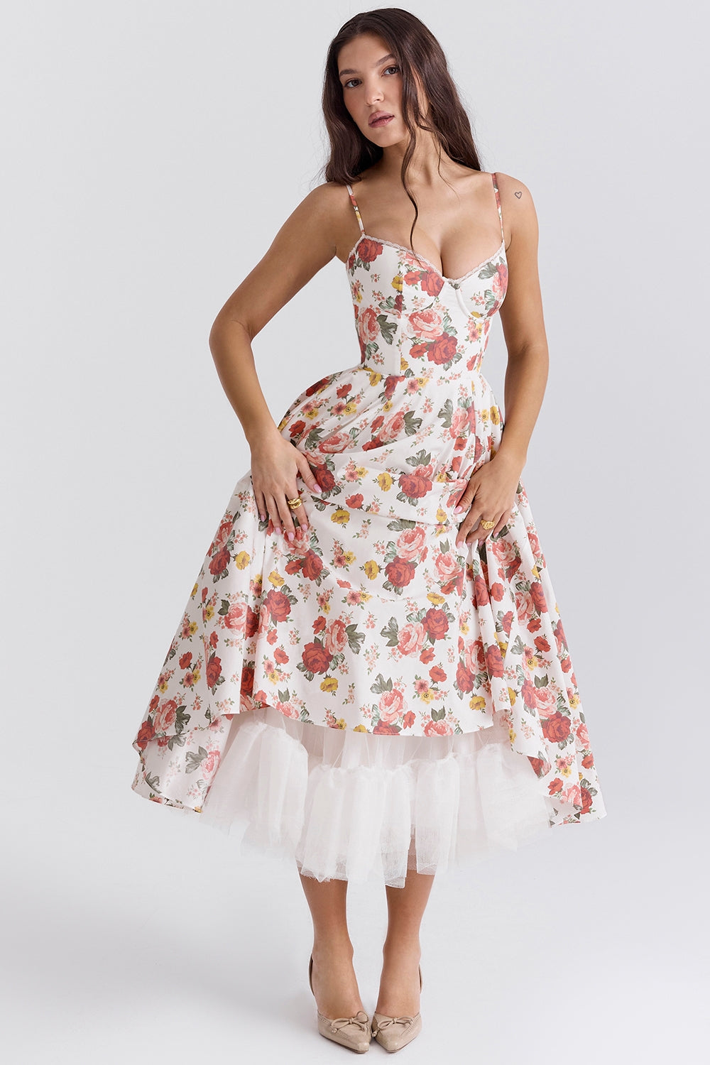 Chole Midi Elbise