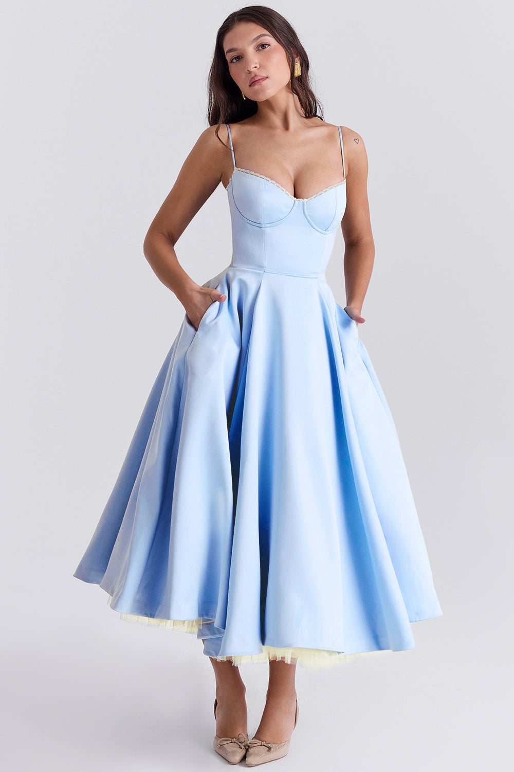 Chole Midi Elbise