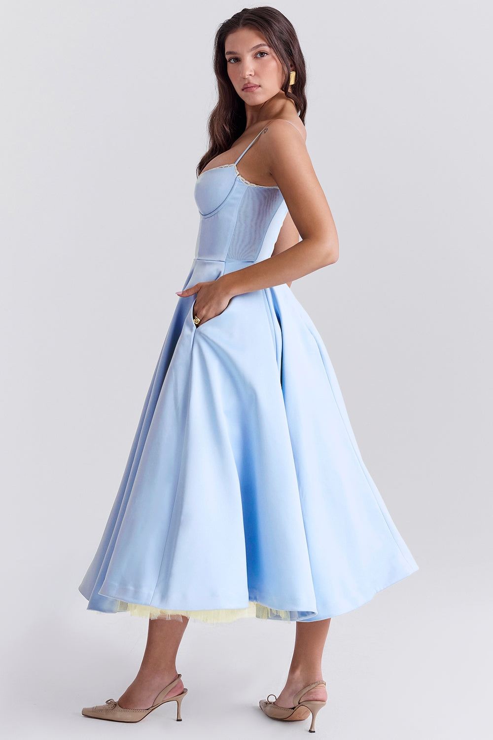 Chole Midi Elbise