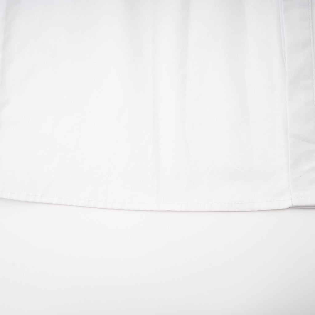 Solène Beyaz Önden Bağlamalı Pamuklu Gömlek