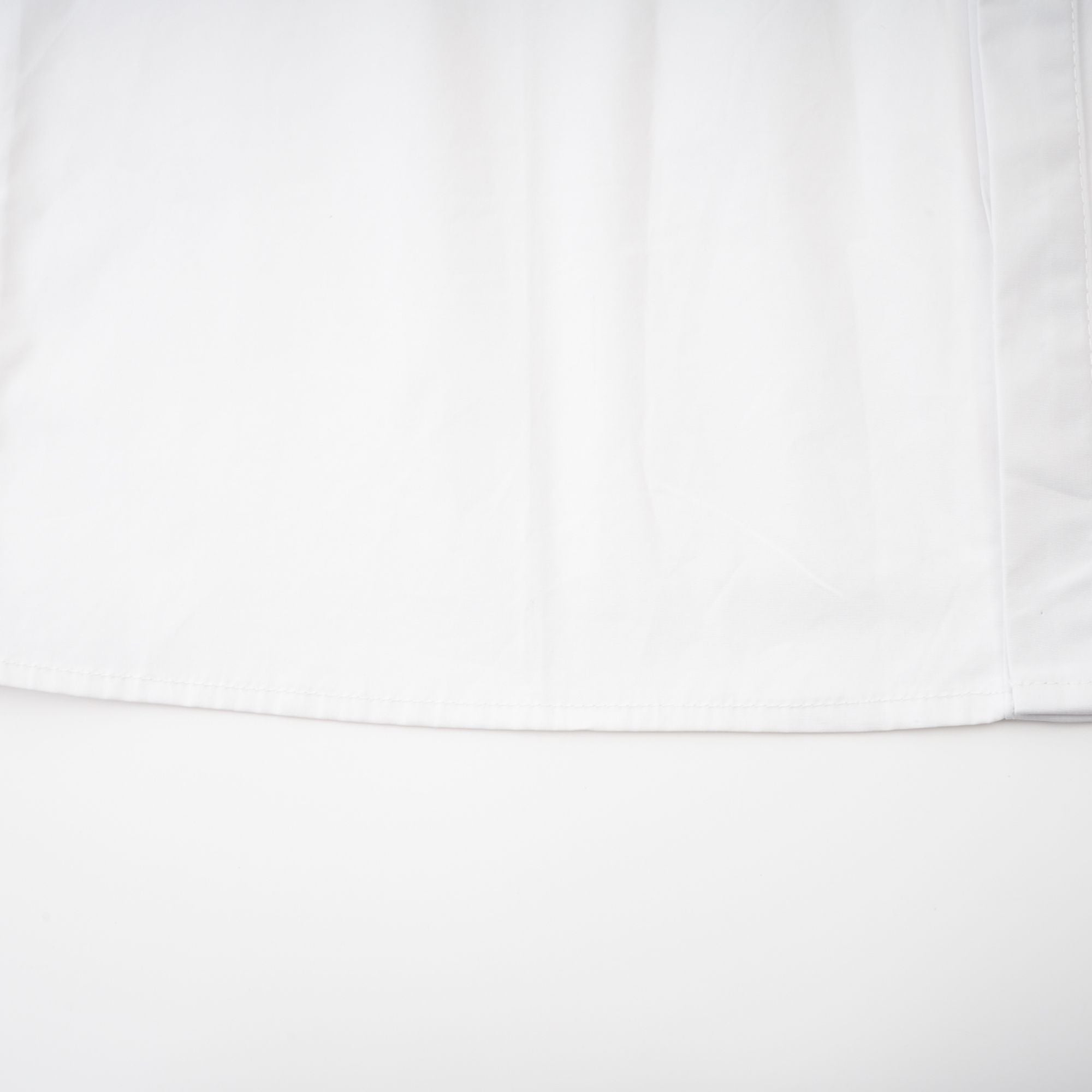 Solène Beyaz Önden Bağlamalı Pamuklu Gömlek