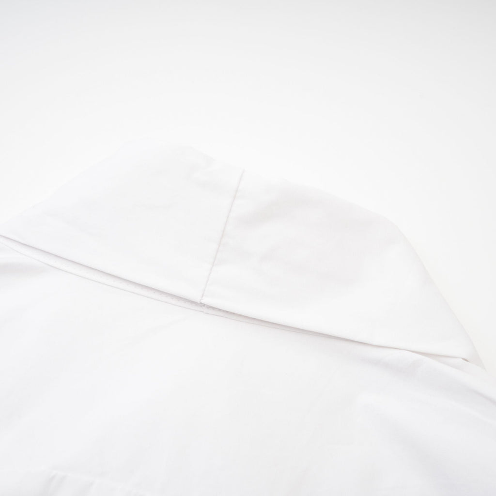 Solène Beyaz Önden Bağlamalı Pamuklu Gömlek