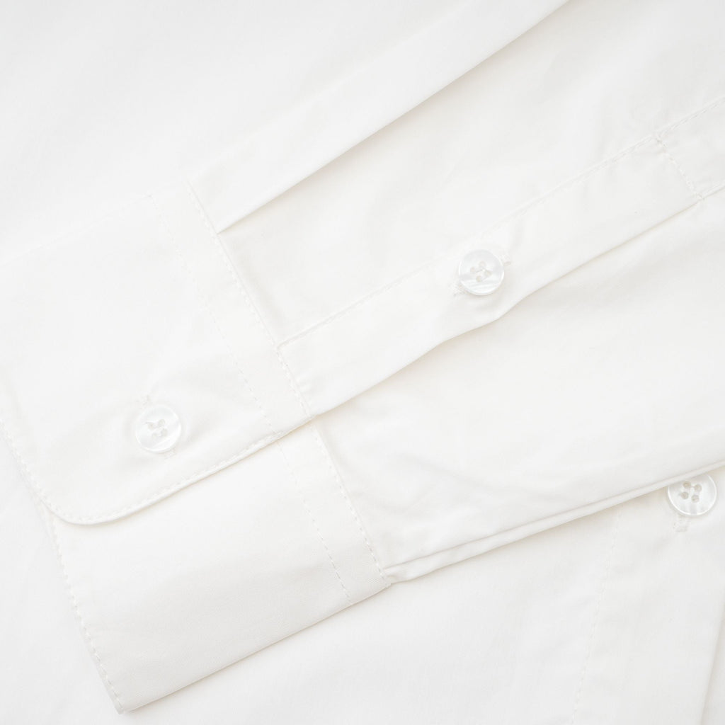 Solène Beyaz Sivri Yakalı Gömlek