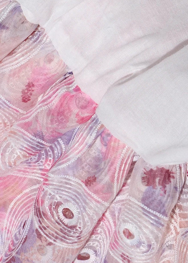 Imara Straplez Çiçekli Elbise