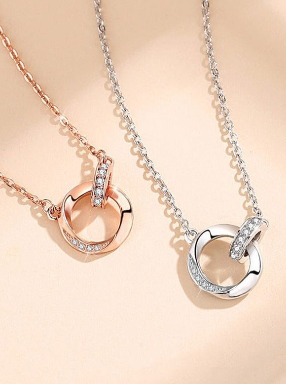 Silver Kadın Geometrik Kolye