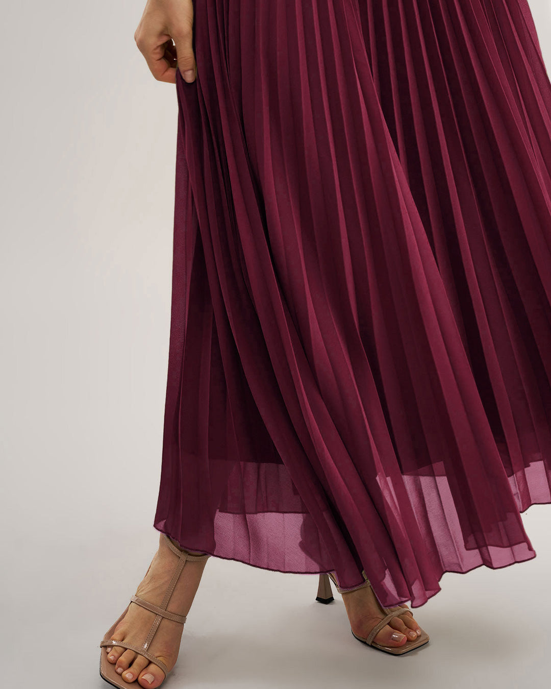 Elissa Pilise Detay Maxi Elbise